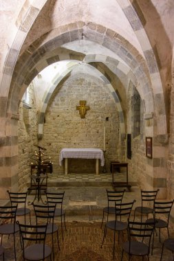 Lerici kalesinde taş şapel