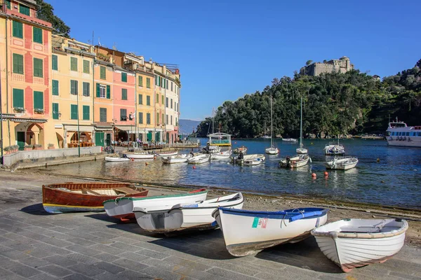 El pueblo de Portofino — Foto de Stock