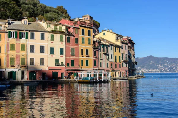 El pueblo de Portofino — Foto de Stock