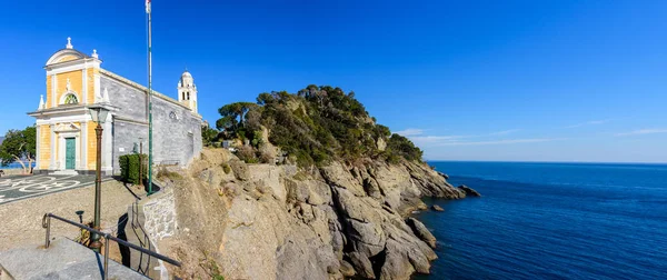 Igreja de San Giorgio em Portofino — Fotografia de Stock