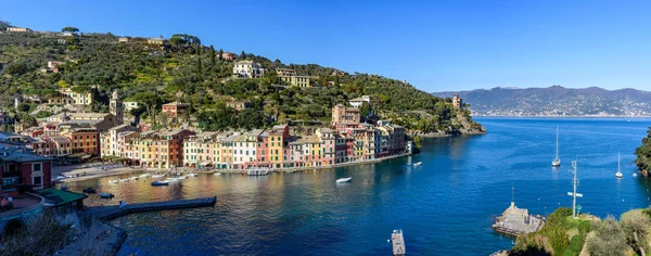 El pueblo de Portofino — Foto de Stock