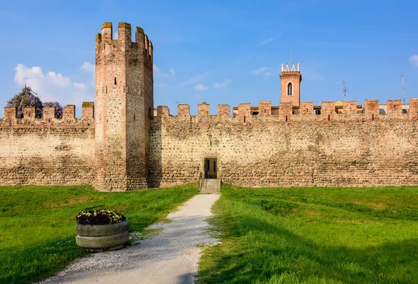 The city walls of Montagnana — Stock Photo, Image