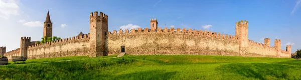 Stadsmuren i Montagnana — Stockfoto