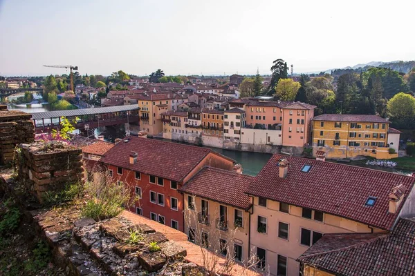 Vesnice Bassano del Grappa — Stock fotografie