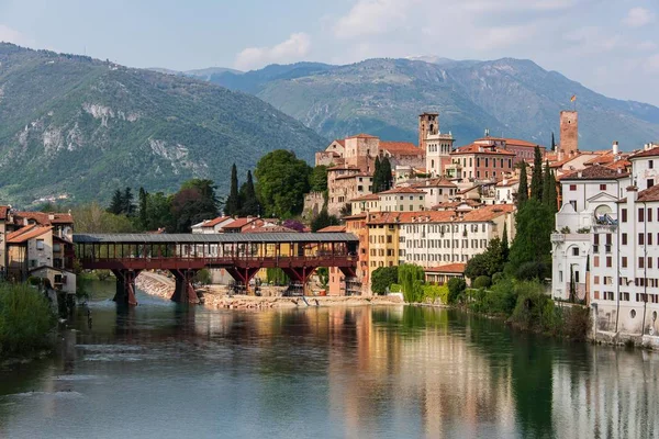 Pueblo de Bassano del Grappa — Foto de Stock