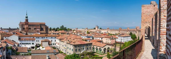 Murallas de la ciudad de Cittadella — Foto de Stock