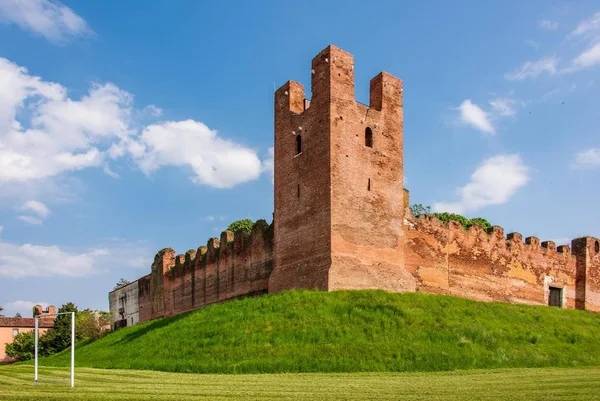 Mury Castelfranco Veneto — Zdjęcie stockowe