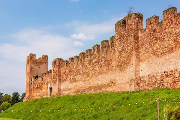 As paredes de Castelfranco Veneto — Fotografia de Stock