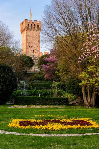 Castelo de Carrarese em Este — Fotografia de Stock