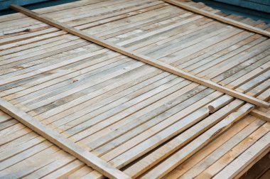 Ahşap ahşap kereste fabrikası.