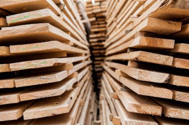 Ahşap ahşap kereste fabrikası.