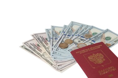 Pasaport ve para. biyometrik pasaport ve iki banknot yüz dolar için ücretsiz seyahat vize