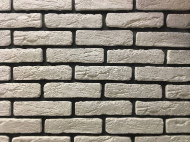 Yapay taş. Dekoratif duvar yapay yırtık taş. arka plan veya doku.