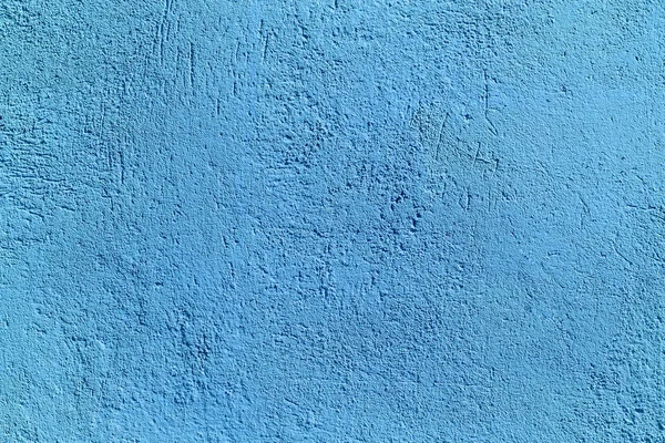 Štuk Modrá Stěna Pozadí Nebo Textury — Stock fotografie