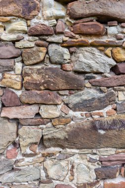 Taş duvar dokusu fotoğrafının arkaplanı.