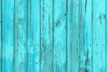 Doğal desenli eski mavi ahşap doku..