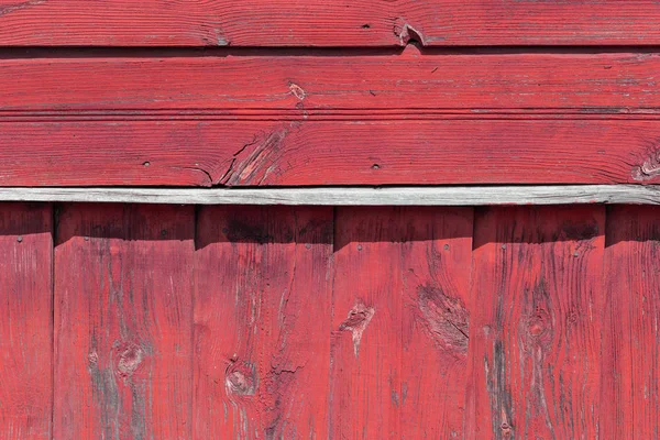 Old Red Painted Boards Use Background — Stock Photo, Image