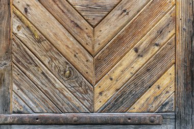 Eski ahşap kapı - tasarım için grunge arkaplan dokusu.