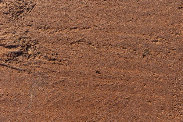 Eski paslı demir metal arka plan plakası dokusu.