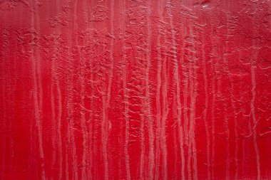 Bir arka plan olarak kullanmak için kırmızı boyalı duvar.