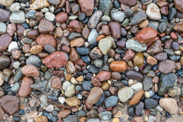 Kleurrijke Zee Stenen Voor Gebruik Als Achtergrond — Stockfoto