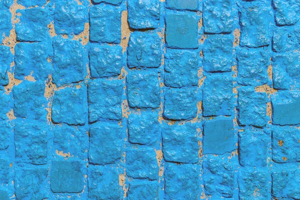 Blue Paving Stone Use Background — Stock Photo, Image