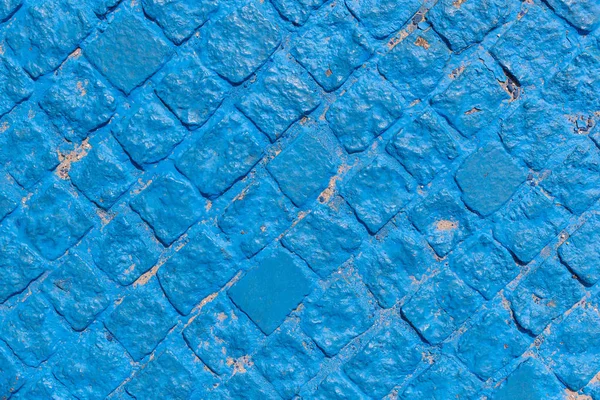 Blue Paving Stone Use Background — Stock Photo, Image