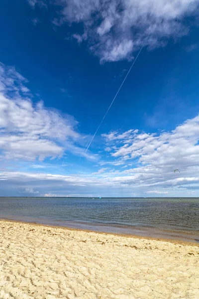 Strand Meer Einem Schönen Sonnigen Tag — Stockfoto