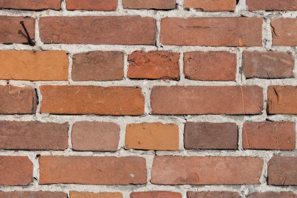 Achtergrond Van Oude Baksteen Muur Patroon Textuur — Stockfoto