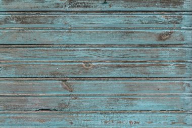 Doğal desenli eski mavi ahşap doku.