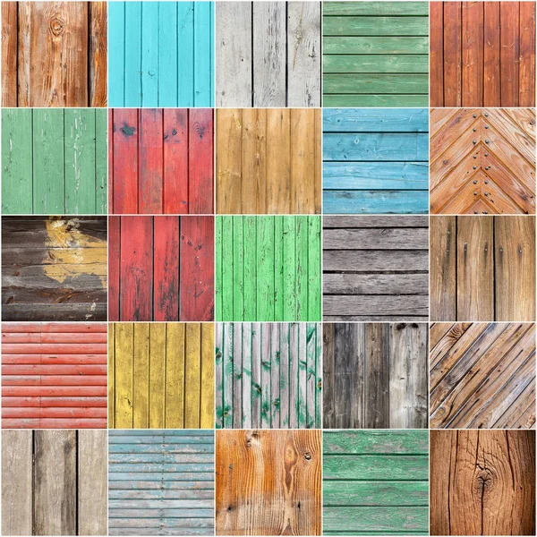 Grande collezione di sfondi texture in legno — Foto Stock