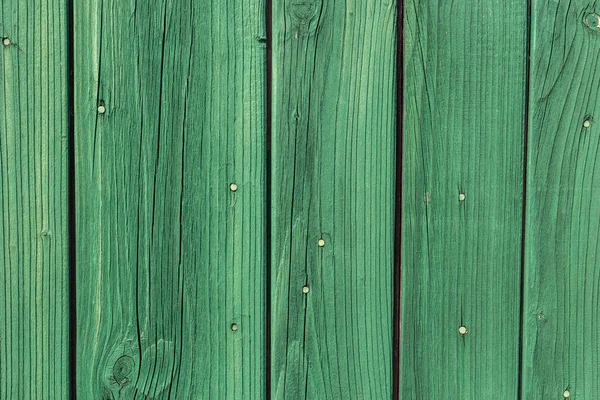 La vieja textura de madera verde con patrones naturales —  Fotos de Stock