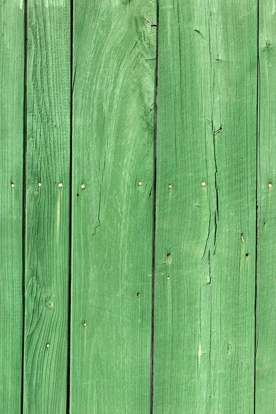 La vieja textura de madera verde con patrones naturales — Foto de Stock