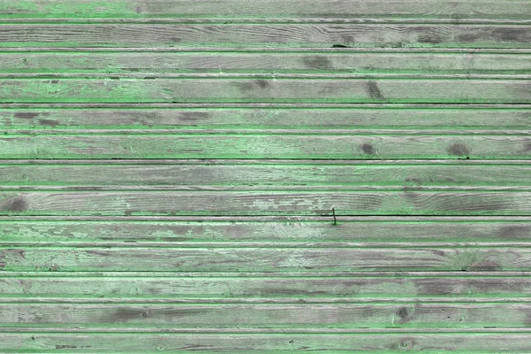 자연의 무늬가 있는 오래 된 녹색 목재 질감 — 스톡 사진