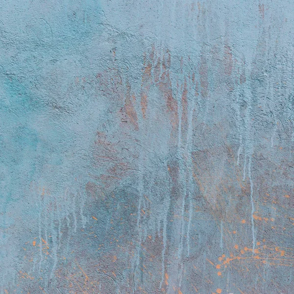 Stucco blue wall background or texture — Stock Photo, Image