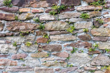 Taş duvar bir arka plan olarak kullanmak için