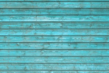 Doğal desenli eski mavi ahşap doku.