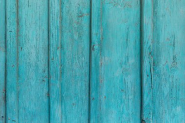 Doğal desenli eski mavi ahşap doku.