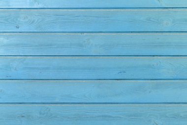 Doğal desenli eski mavi ahşap doku.