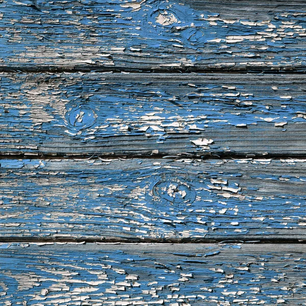 Altes Blau Bemaltes Brett Mit Natürlichen Mustern — Stockfoto