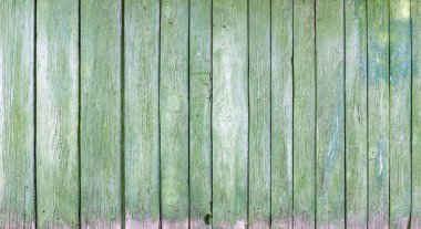 Doğal desenli eski yeşil ahşap doku..