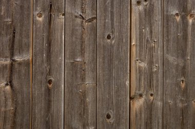 Eski boyanmış ahşap duvar - doku veya arkaplan.