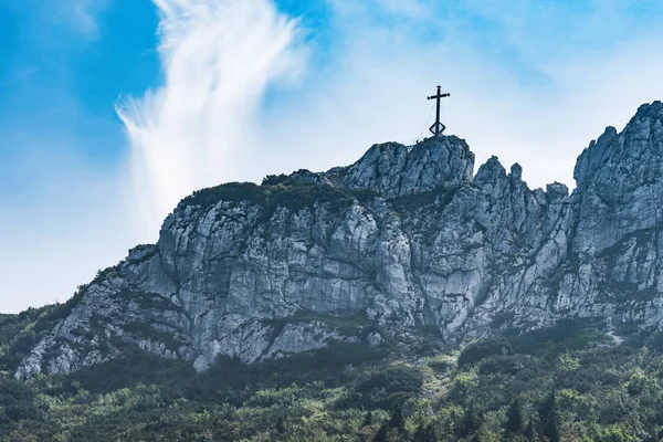 Topo Kampenwand Baviera Alpes Verão — Fotografia de Stock