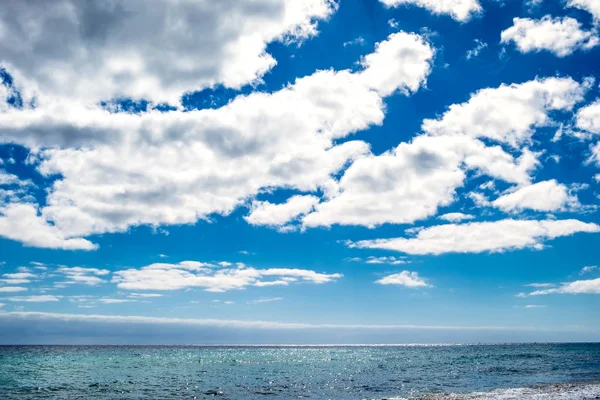 Spanya Nın Fuerteventura Adasında Gün Işığında Sahil Sahil — Stok fotoğraf