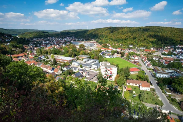 Romantisk Över Koenigsbronn Tyskland Sommaren — Stockfoto