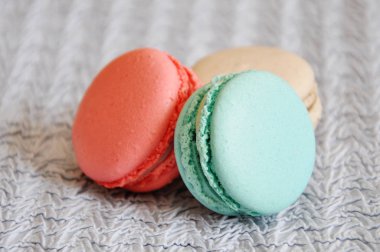 üç tatlı Derma macarons