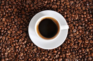 kahve çekirdekleri arka plan