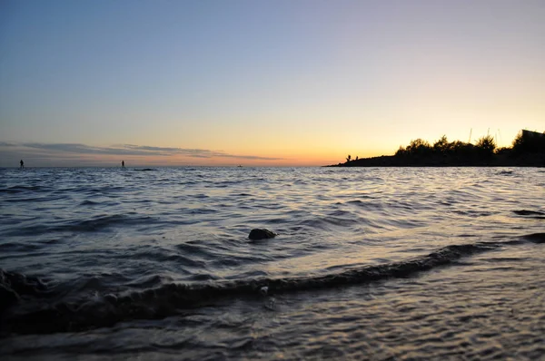 海の上の夕日 — ストック写真