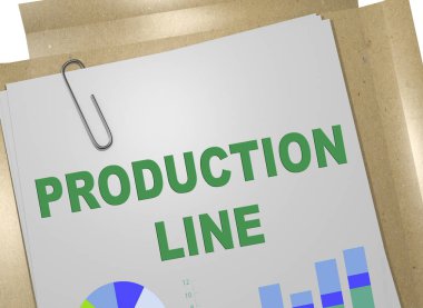 işletme belgesi başlığına üretim hattı 3D çizimi