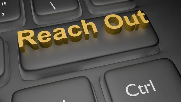 Reach out marketing strategy apReach out marketing strategy application keyboard